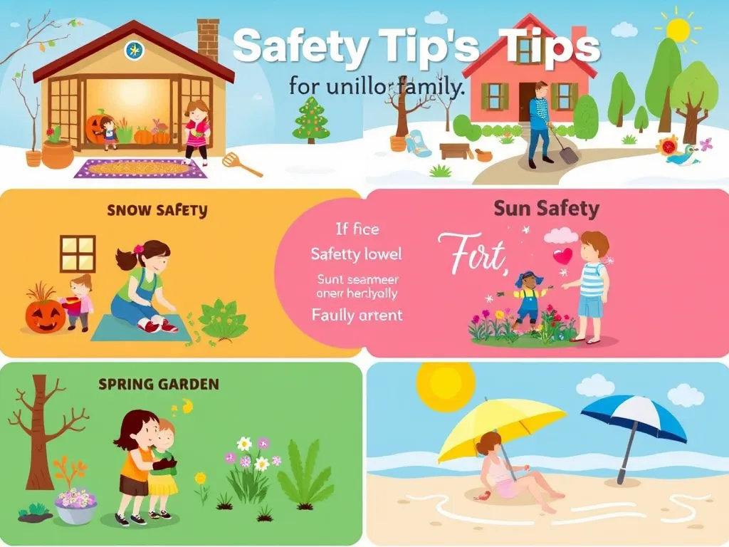 Essential Seasonal Safety Tips for Families to Follow